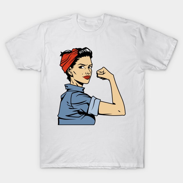 Woman Power T-Shirt by ArtShare